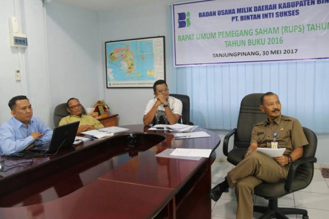 
					Kinerja BUMD Bintan Dipuji Bupati