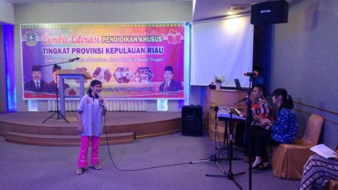 
					Disdik Kepri Gelar Lomba Literasi Untuk Siswa SLB