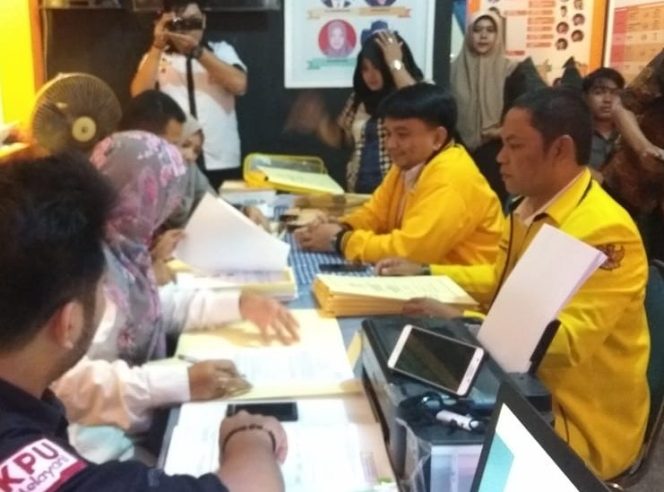
					30 Bacaleg 2019 Partai Golkar Didaftarkan ke KPU Tanjungpinang