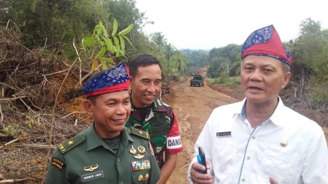 Tim Wasev Mabesad Tinjau Kegiatan TMMD di Pengudang