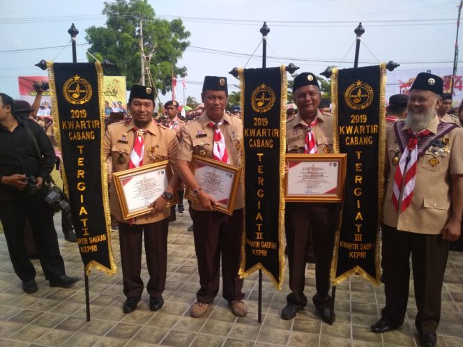 
					Pramuka Kwarcab Lingga Raih Tergiat 2 Tingkat Kwarda se-Provinsi Kepri