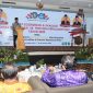 Plt.Gubernur Kepri Isdianto saat memberi amanah pada Rakor Evaluasi Pendidikan Kepri di Batam.