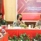 Ketua DPRD Kepri, Danlantamal IV dan Kapolda Rakor Terkait PPKM di Mapolres Tanjungpinang