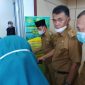 Wan Siswandi Resmikan Kantor Camat Pulau Tiga Barat dan Tinjau Vaksinasi