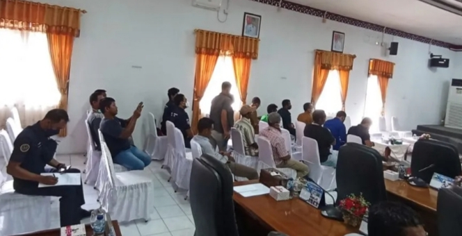 DPRD Natuna Rapat Dengar Pendapat dengan PSDKP dan HNSI