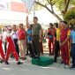 Semarakkan HUT RI Ke-78, Kodim 0318/Natuna Gelar Lomba Gerak Jalan Bagi Pelajar