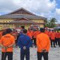 Basarnas Natuna Gelar Simulasi Gabungan Penanganan dan Evakuasi Kebakaran di SMA N 1 Bungtim