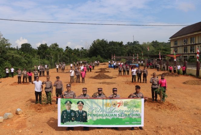 
					Polri Lestarikan Negeri, Polres Natuna Bersama Forkopimda Gelar Penanaman Mangrove