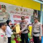 Lestarikan Minat Baca, Polsek Pulau Laut Bagikan Buku di Perbatasan Ujung Utara Indonesia