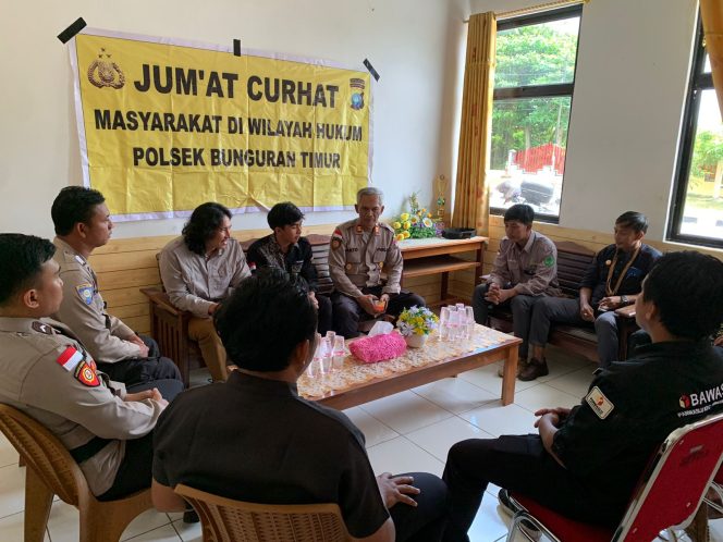 
					Jumat Curhat Polres Natuna, Bangun Kolaborasi Bersama Panwascam, Dema STAI dan HMI