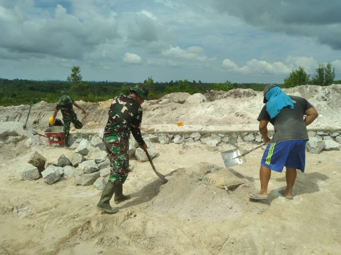 
					Semangat Pra TMMD Ke-118, Kodim 0318/Natuna Kejar Target Penyelesaian Pembangunan