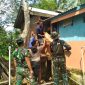 Memasuki Hari Ke 6, Satgas TMMD Kodim 0318/Natuna Sasar Rumah Tidak Layak Huni