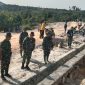 Dansatgas TMMD Ke-118 Kodim 0318/Natuna Tinjau Proses Pengerjaan Fisik dan Non Fisik
