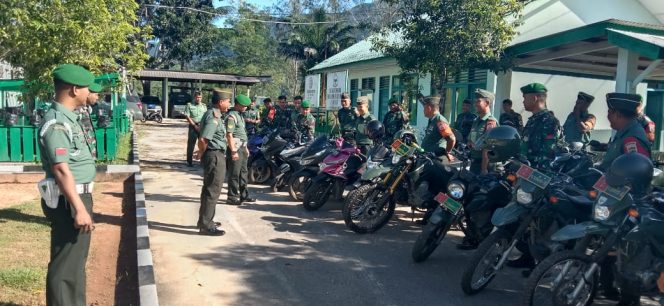 
					Pemeriksaan Terhadap Kendaraan Dinas dan Kendaraan Pribadi Anggota Kodim 0318/Natuna.