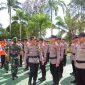 Wujudkan Rasa Aman Jelang Nataru, Polres Natuna Gelar Apel Gabungan