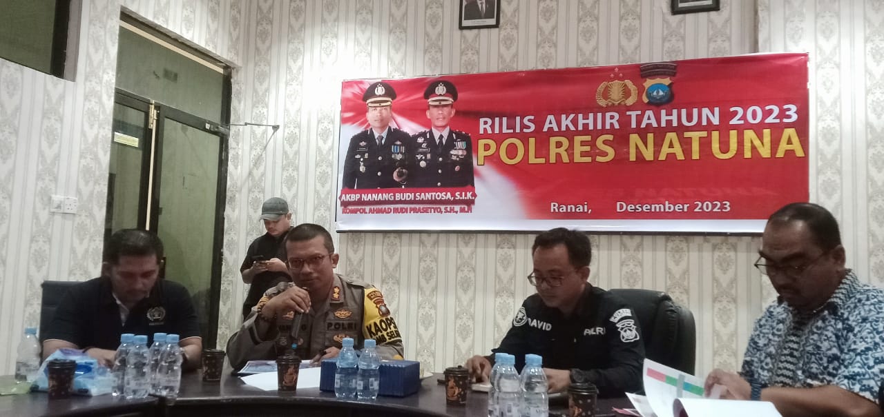 Berikut Capaian Polres Natuna Terkait Kasus Tindak Pidana Kriminal dan Narkotika Sepanjang 2023 Berikut Capaian Polres Natuna Terkait Kasus Tindak Pidana Kriminal dan Narkotika Sepanjang 2023