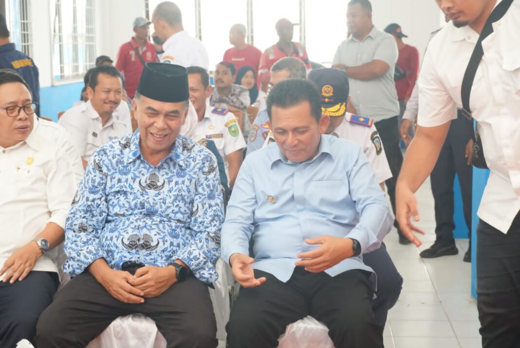 Bupati Natuna Bersama Gubernur Kepri, Resmikan Pelabuhan Pengumpan Regional Penagi