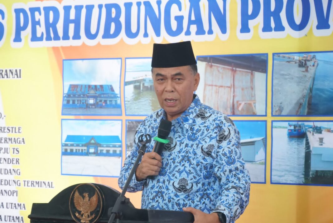 Bupati Natuna Bersama Gubernur Kepri, Resmikan Pelabuhan Pengumpan Regional Penagi