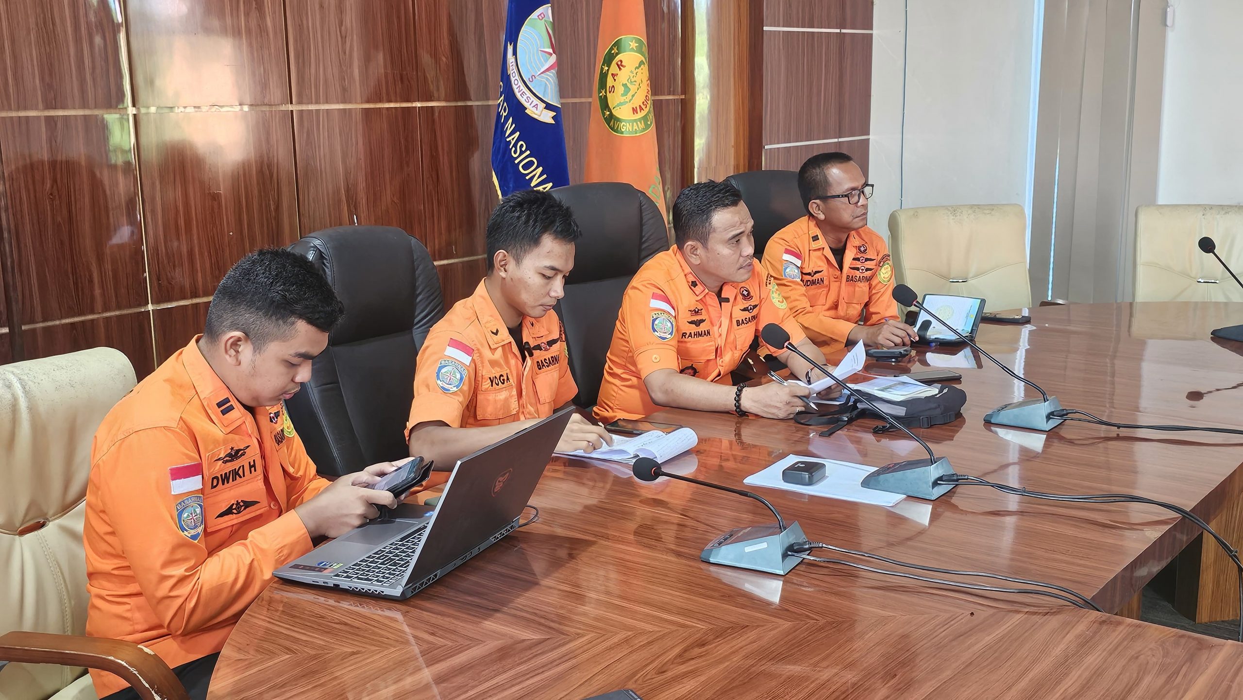 Kantor SAR Natuna Terlibat Dialog Latihan Bersama Indonesia Singapura Kantor SAR Natuna Terlibat Dialog Latihan Bersama Indonesia Singapura