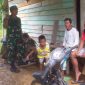 Jalin Komsos, Babinsa Sertu Muchadlir Himbau Warga Tidak Bakar Lahan Sembarangan