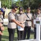 Sambut HUT Bhayangkara Ke-78, Polres Natuna Gelar Ziarah dan Tabur Bunga
