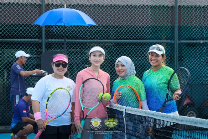 
					peserta Rina dari Tanjungpinang dan kawan-kawan event Friendly Match