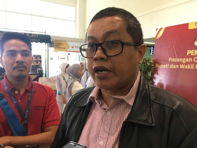 
					Ketua Komisi Pemilihan Umum (KPU) Kepulauan Riau, Indrawan Susilo Prabowoadi saat diwawancarai, Senin (2/8/2024)-Nuzli