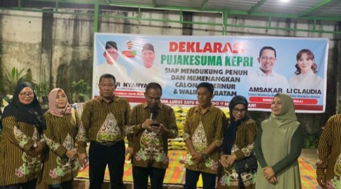 
					PKB Kesuma saat deklarasi, Rabu (11/9/2024)-Hendrik