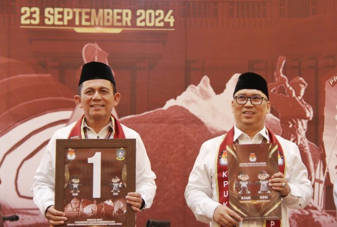 
					Ansar-Nyanyang Raih Nomor Urut 1 di Pilkada Kepri 2024, Senin (23/09/2024)-Hendrik 