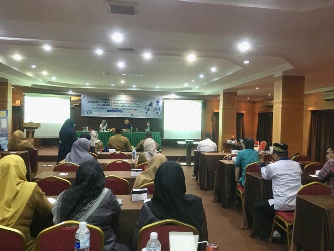 
					Loka Pengawas Obat dan Makanan (BPOM) Tanjungpinang saat menggelar forum konsultasi publik, Senin (4/11/2024)-Hendrik