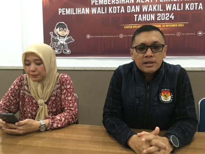 
					Ketua KPU Tanjungpinang, Muhammad Faizal, Sabtu (23/11/2024)-Hendrik