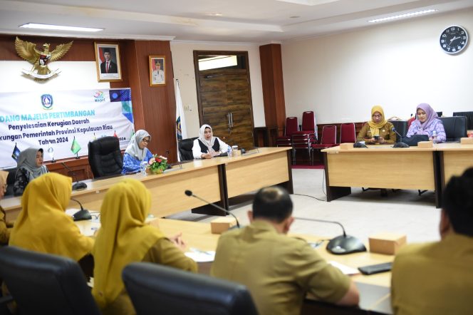 Suasana rapat Peringatan Hari Ibu ke-96 Tingkat Provinsi Kepulauan Riau, Kamis (19/12/2024)Diskominfo Kepri