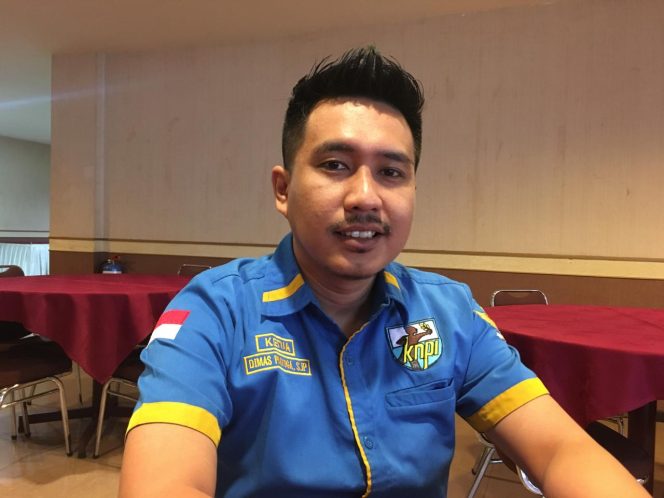 Ketua KNPI Tanjungpinang, Dimas Prayoga, Jumat (20/12/2024)-Hendrik