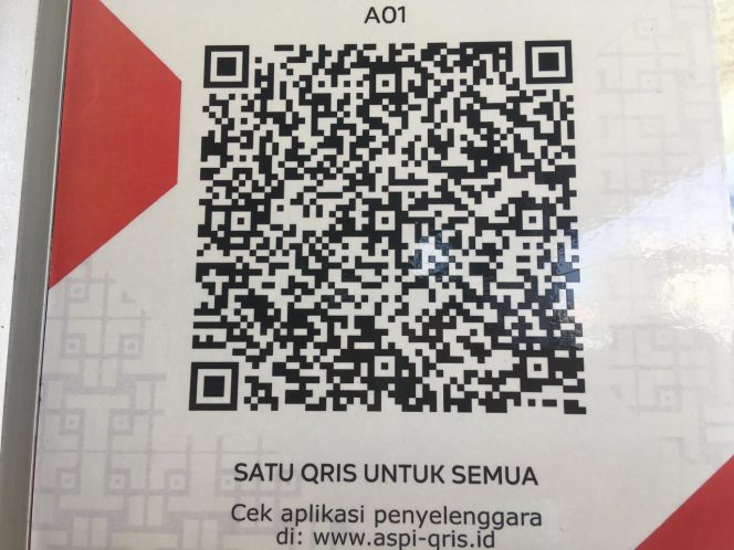Salah satu bentuk dari QRIS, Sabtu (21/12/2024)-Istimewa