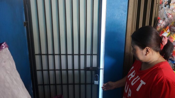 Toko Klontong yang dirampok, Sabtu (28/12/2024)-istimewa