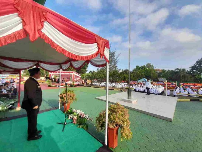 
					Suasana memperingati Hari Amal Bhakti (HAB) Ke-79 Kementerian Agama Republik Indonesia, Jumat (03/01/2025)-Diskominfo Tanjungpinang