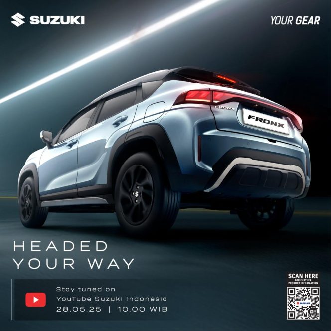
					Produk mobil terbaru, Suzuki Fronx dengan tipe SUV Compact (Suzuki Tanjungpinang)