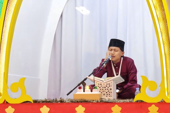 
					Keterangan Foto: Penampilan salah satu peserta STQH XI Tingkat Provinsi Kepulauan Riau, (Diskominfo Kepri).