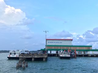 Suasana Pelabuhan Sri Bintan Pura, (Nzl)