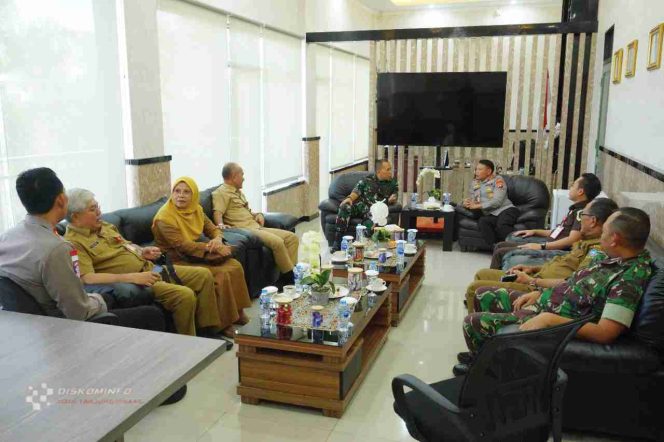 Keterangan Foto: Komando Distrik Militer (Kodim) 0315/Tanjungpinang saat Rapat Koordinasi (Rakor) Percepatan Swasembada Pangan di Ruang Data Makodim 0315/Tanjungpinang, Jalan A. Yani Km.6, Tanjungpinang, Selasa (03/06/2025), (Diskominfo Tanjungpinang).