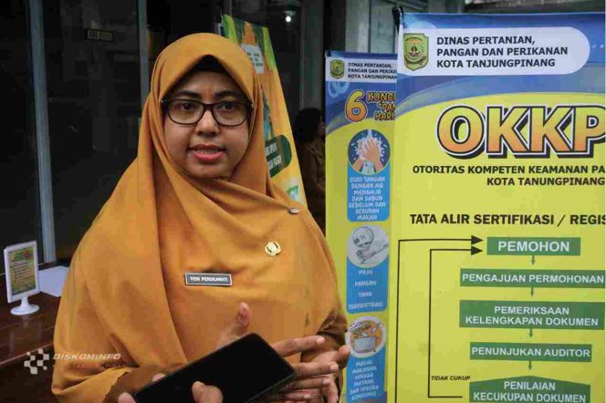 
					Keterangan Foto: Kabid Ketahanan Pangan DP3 Kota Tanjungpinang, Yesi Perdeawati, (Diskominfo Tanjungpinang).