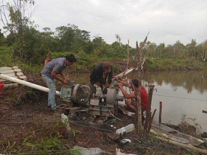 
					Lokasi penambangan pasir ilegal di Kampung Bugis, Kecamatan Toapaya, Kabupaten Bintan, Rabu (16/7/2025). (Istimewa)