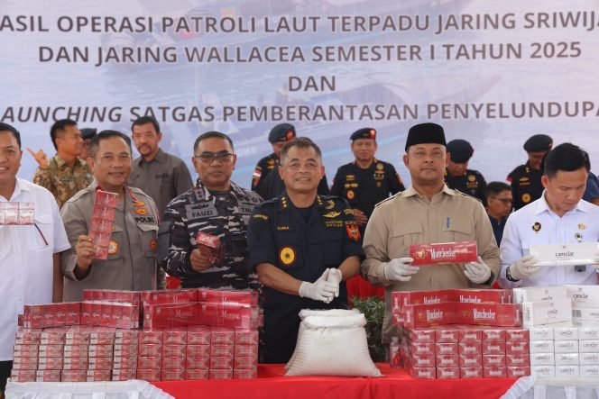 Kapolda Kepri Dukung Satgas Pemberantasan Penyelundupan
