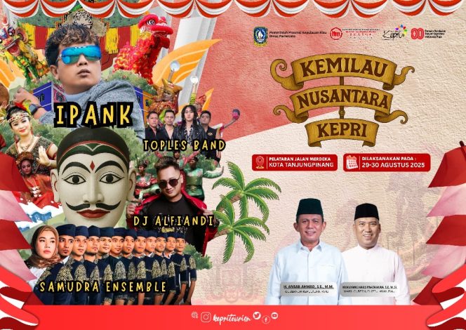 
					Flyer Penutupan ramgkaian HUT RI Ke-80. (Diskomimfo Kepri)