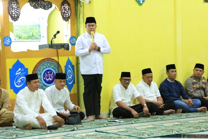 
					Sekretaris Daerah Kabupaten Bintan, Ronny Kartika saat menyampaikan kata sambutan , Kamis (11/9/2025). (Diskominfo Bintan)