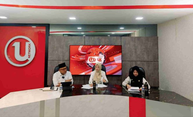 
					Wali Kota Tanjungpinang, Lis Darmansyah saat menjadi narasumber di Ulasan TV dengan topik “Penerapan Sekolah Rakyat di Kepri Strategi, Tantangan dan Harapan