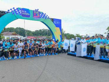 Ribuan Peserta Meriahkan PLN Mobile Fun Run 2025 di Tanjungpinang. (Nzl)