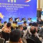 Suasana Rapat Koordinasi Pemerintahan Se-Wilayah Sumatera tahun 2025 di Ballroom Swissbell Harboy Bay, Batam, Minggu (21/9/2025). (Diskominfo Kepri)