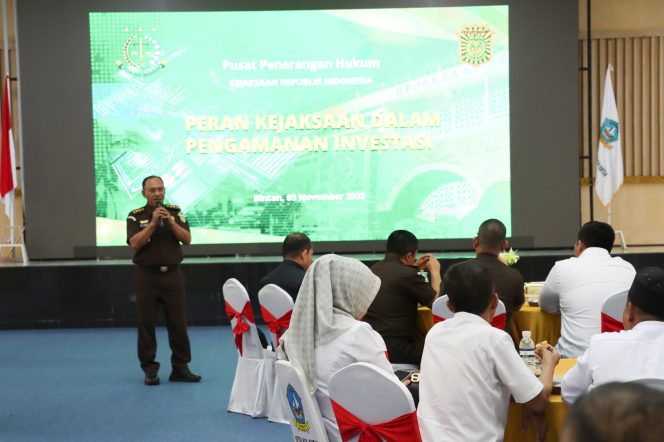 
					Suasana penyuluhan hukum oleh Puspenkum Kejagung RI.(foto : Humpro Pemkab Bintan)