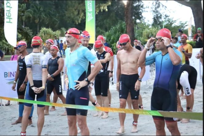 
					Triathlon salah satu iven wisata olahraga yang ada di Kabupaten Bintan.(Foto : Humpro Pemkab Bintan)
